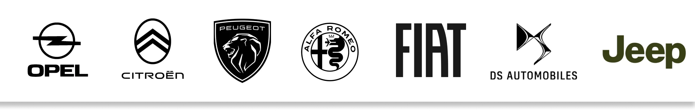 Marques de véhicules du groupe Stellantis