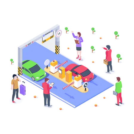 Autoroutes avec péages à flux libre