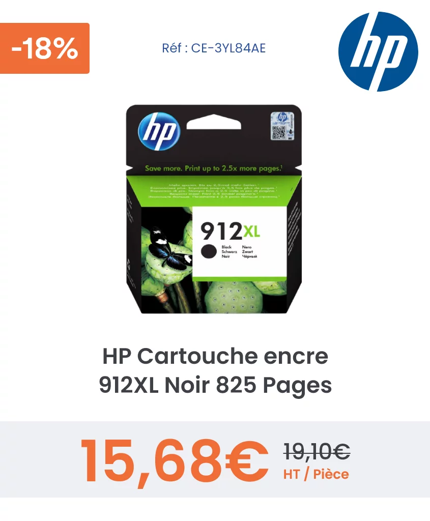 Offre négociée cartouche hp