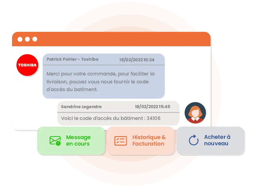 Commande et achats fournisseurs en ligne et centralisés